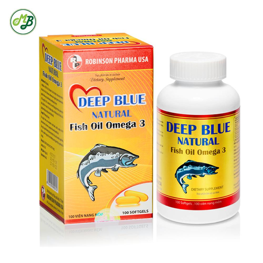 DEEP BLUE NATURAL FISH OIL OMEGA 3
